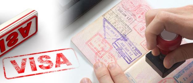Passports with visas